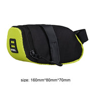 compact reflective cycling saddle bag, view 11 - MRSLM