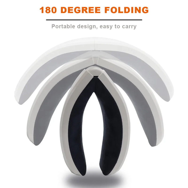 smart eye massager with heat and bluetooth, view 5 - MRSLM