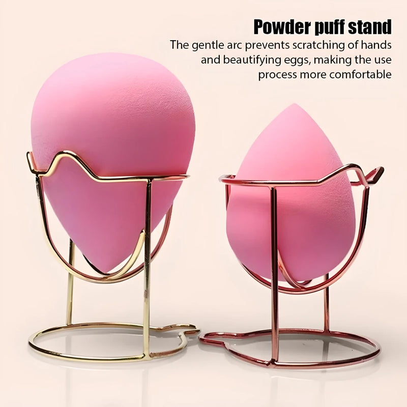 Cosmetic puff support makeup sponge holder, view 3 - MRSLM