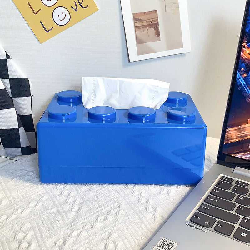 wall-mounted tissue box holder, view 5 - MRSLM