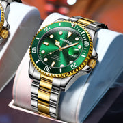 Men's steel belt mechanical watch - MRSLM