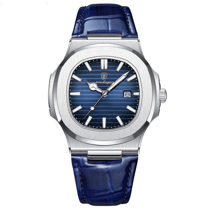 men's slim quartz watch, view 2 - MRSLM