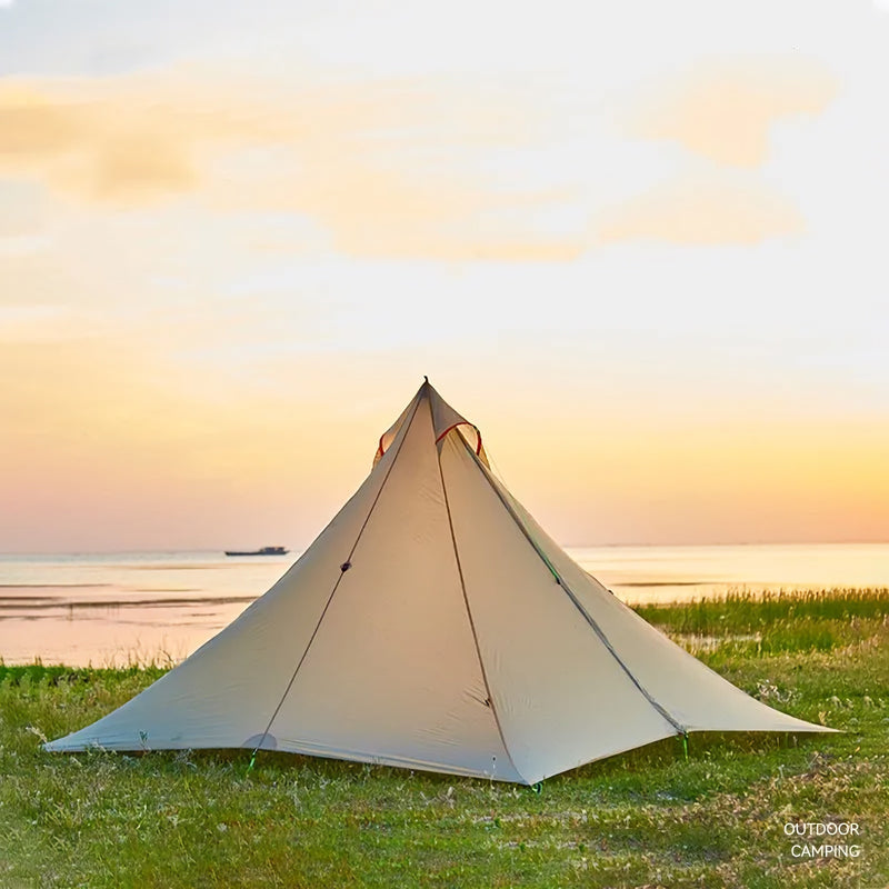 pyramid 4-person ultralight tent, view 2 - MRSLM