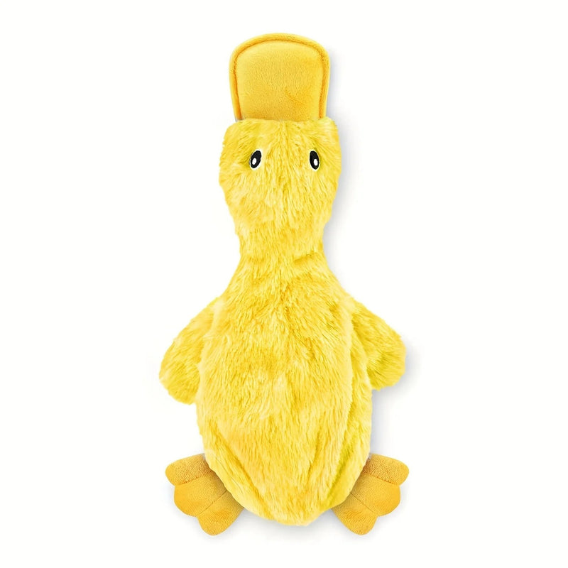 small dog plush squeaky duck toy - MRSLM