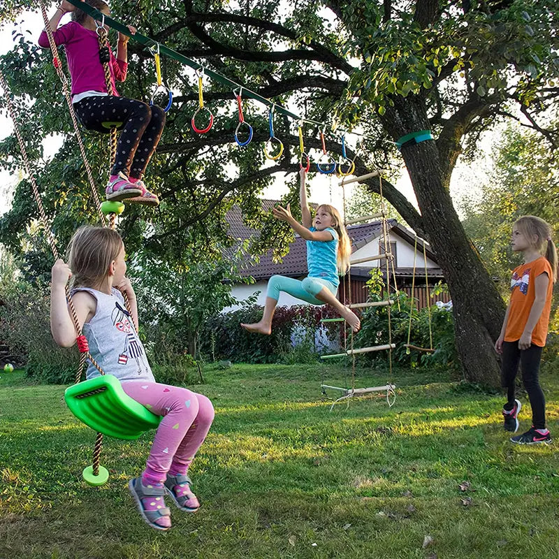 kids adjustable gymnastic ring swing, view 5 - MRSLM