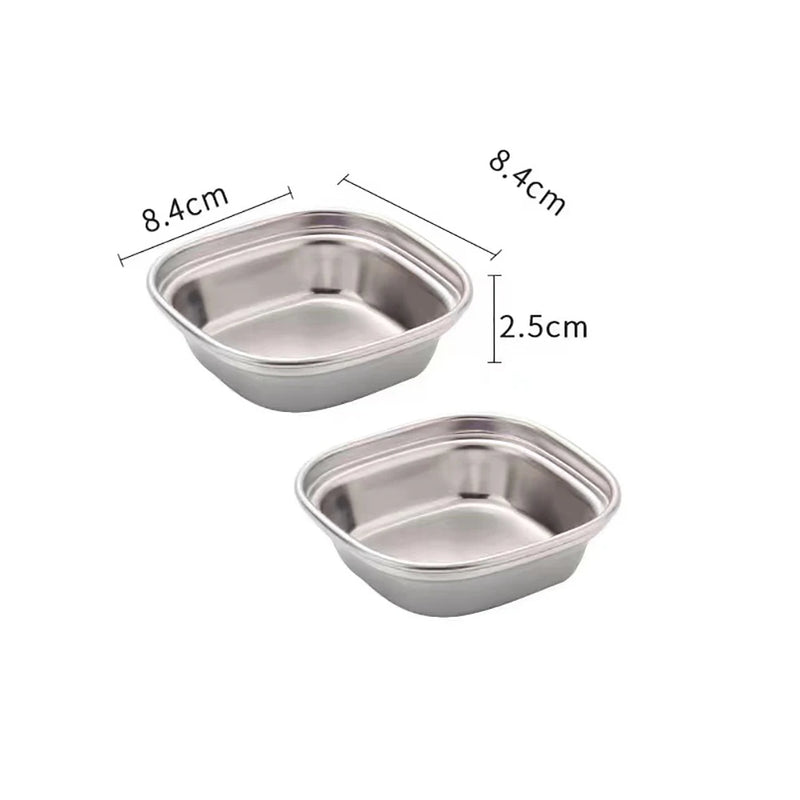 stainless steel bbq seasoning plates, view 4 - MRSLM