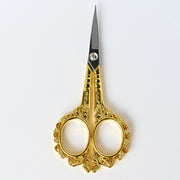 retro rose gold nail scissors, view 5 - MRSLM