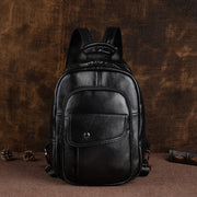men's cowhide travel bag, view 3 - MRSLM
