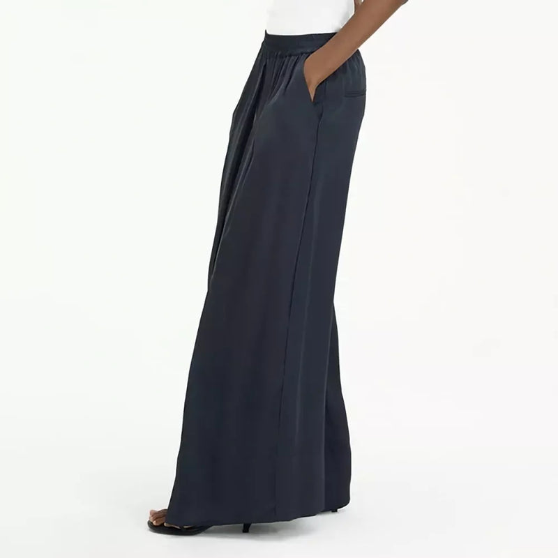 high-waist wide-leg patchwork pants, view 5 - MRSLM