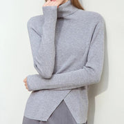 minimalist women's turtleneck sweater, view 9 - MRSLM