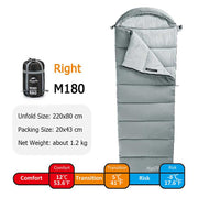 lightweight double camping sleeping bag, view 11 - MRSLM