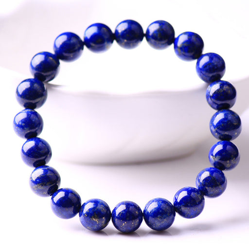 natural afghan lapis lazuli bead bracelet - MRSLM