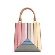 colorful square bucket bag, view 2 - MRSLM