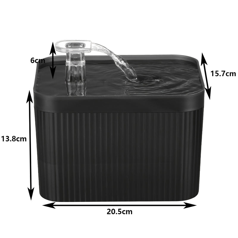 2.5l automatic cat water fountain, view 4 - MRSLM
