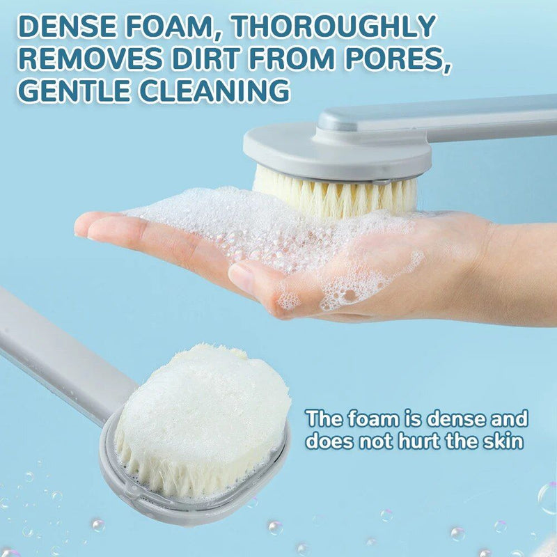 long handle bath brush, view 9 - MRSLM