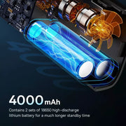 Portable wireless car air pump, view 5 - MRSLM