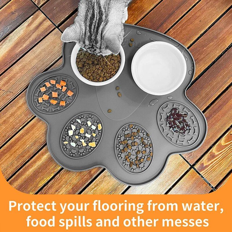 silicone pet placemat, view 8 - MRSLM