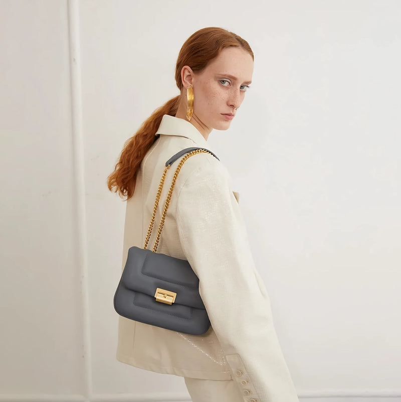 chain shoulder bag, view 6 - MRSLM