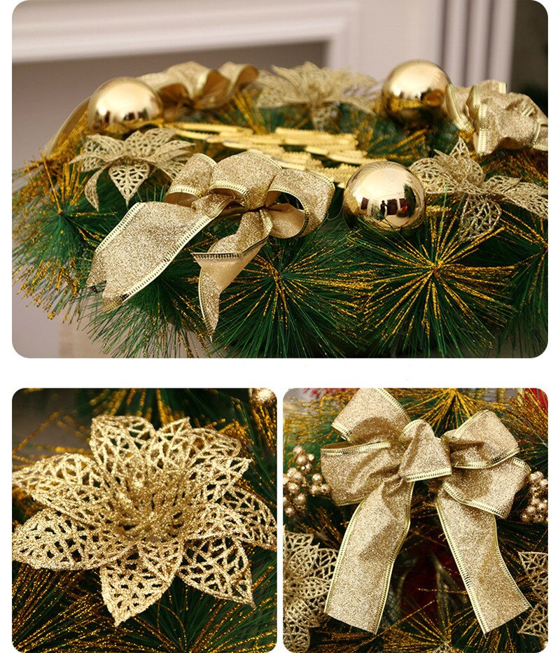 Christmas ball ornament garland, view 8 - MRSLM