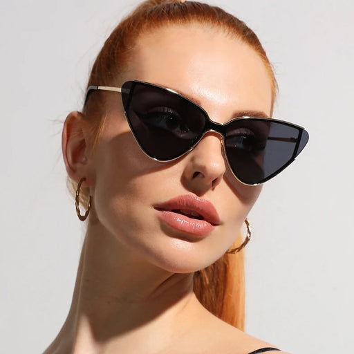 steampunk cat eye sunglasses - MRSLM