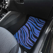 zebra print car floor mats, view 5 - MRSLM