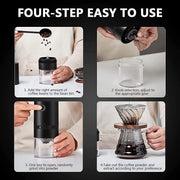 Portable electric coffee grinder, view 5 - MRSLM