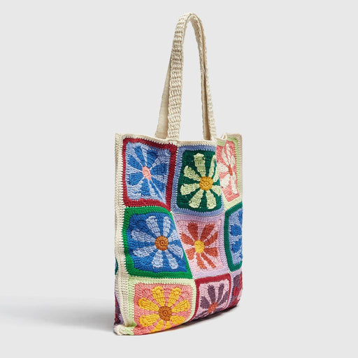 Floral crochet shoulder bag - MRSLM