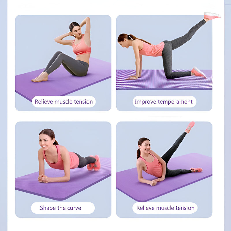 thick nbr yoga mat, view 8 - MRSLM