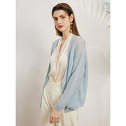Mohair-wool blend cardigan, view 8 - MRSLM