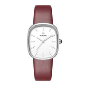 leather quartz bracelet watch for women, view 4 - MRSLM