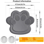 silicone pet placemat, view 5 - MRSLM