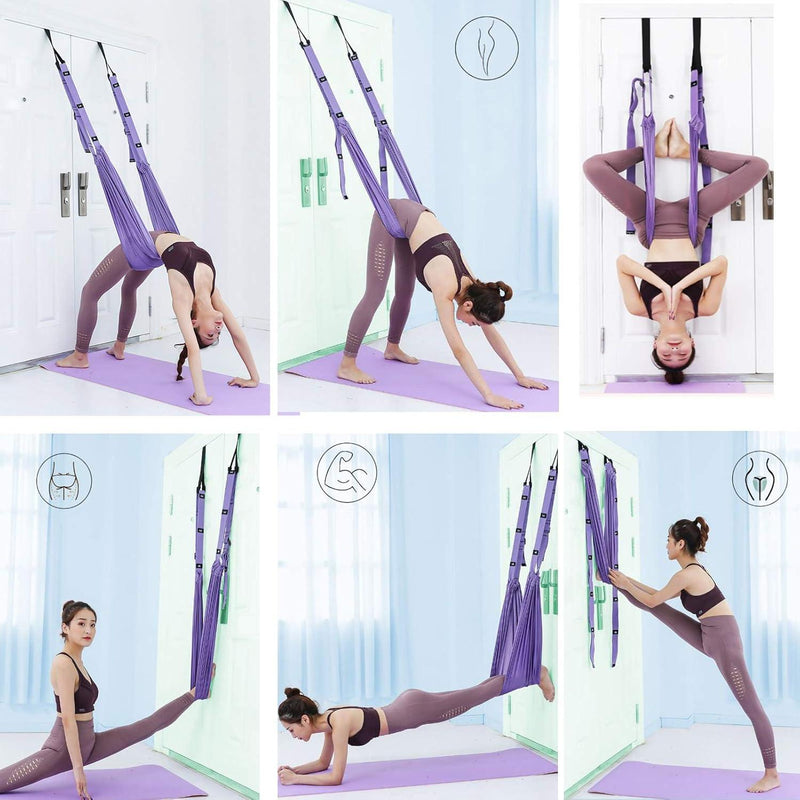 aerial yoga strap pull rope, view 8 - MRSLM