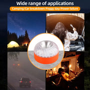 Magnetic emergency LED strobe beacon light, view 5 - MRSLM