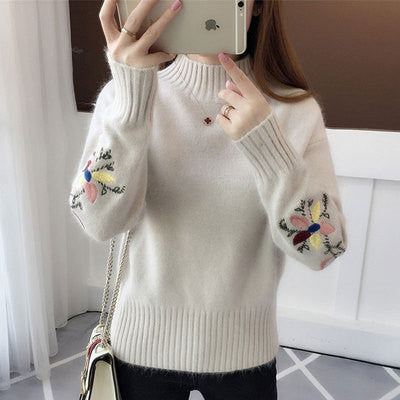 half turtleneck sweater women, view 5 - MRSLM