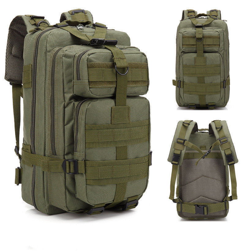 camouflage sports backpack, view 8 - MRSLM