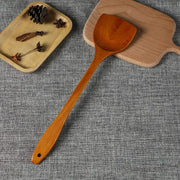 bamboo wood spatula, view 5 - MRSLM