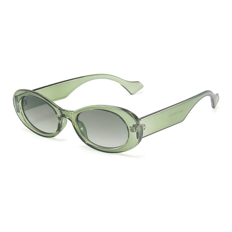 retro oval sunglasses, view 5 - MRSLM