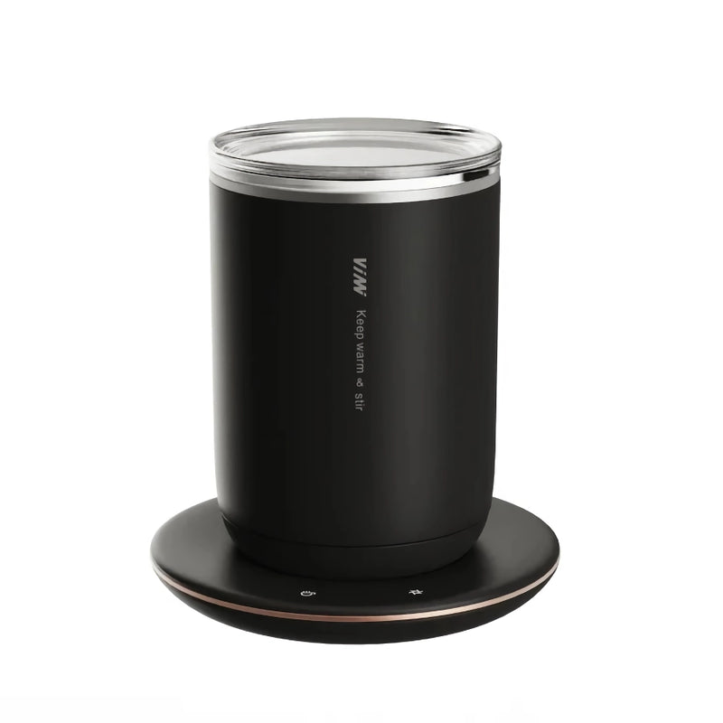 2-in-1 coffee warmer and stirring mug, view 2 - MRSLM