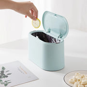 compact desktop trash bin, view 6 - MRSLM