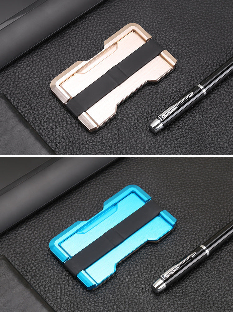 multi-function metal wallet, view 6 - MRSLM