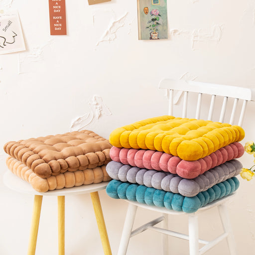 plush seat pad square back cushion - MRSLM