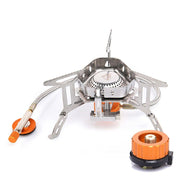 compact camping gas burner, view 2 - MRSLM