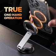 magnetic foldable car phone mount, view 4 - MRSLM