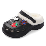 women's warm closed-toe thick sole slippers, view 6 - MRSLM