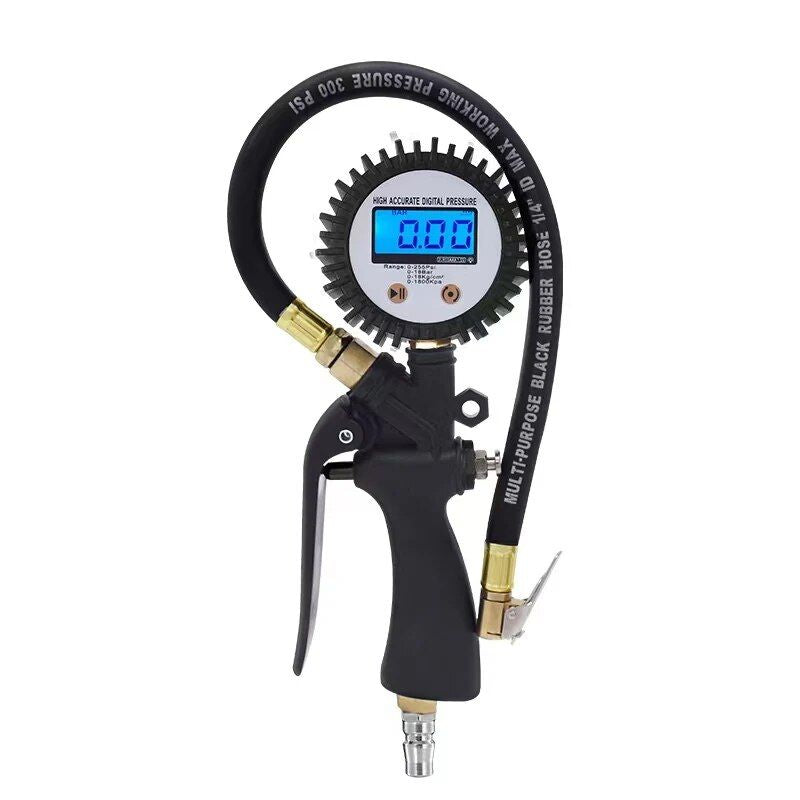 digital tyre pressure gauge and inflator, view 3 - MRSLM