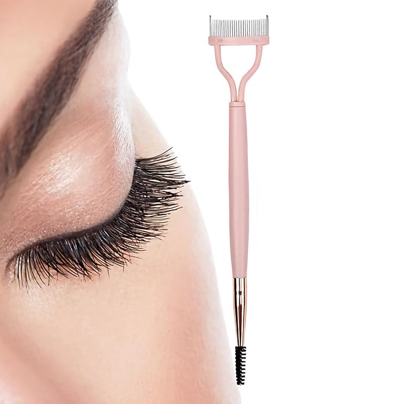 Foldable steel teeth eyelash brush, view 8 - MRSLM