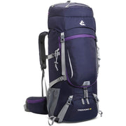 men's 60l waterproof hiking backpack, view 4 - MRSLM