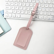 PU leather luggage tag, view 4 - MRSLM