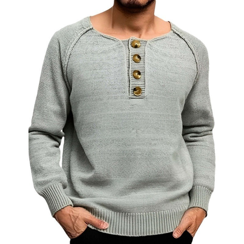 solid color long sleeve lightweight sweater, view 5 - MRSLM