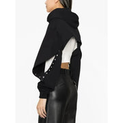hooded open sleeve sweatshirt, view 7 - MRSLM